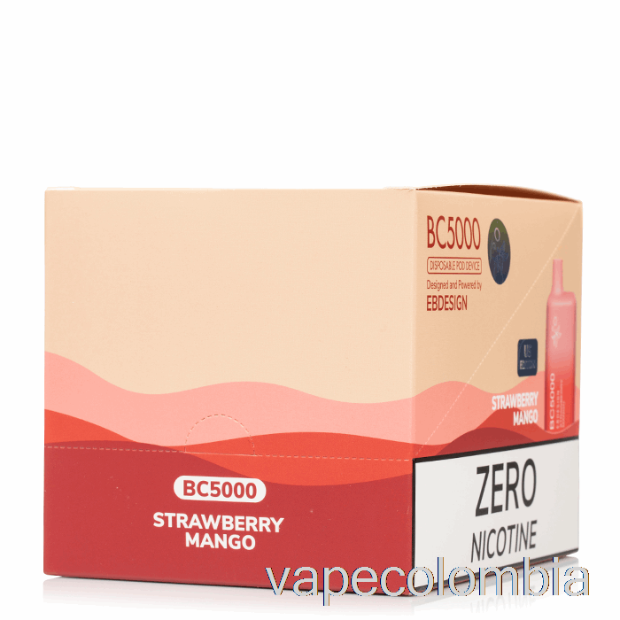 Vape Recargable Bc5000 0% Cero Nicotina Desechable (paquete De 10)